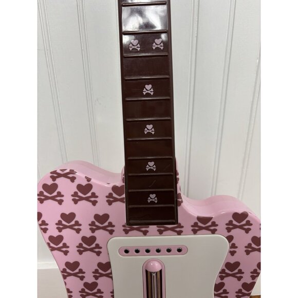 PS2 Aly & AJ Guitar Hero Pelican Pink Controller PL-6636 Untested - Picture 3 of 14